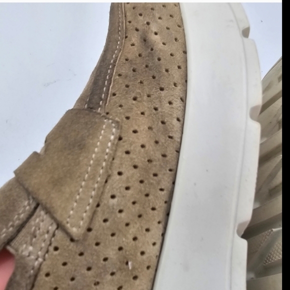 Paul Green Alexa Loafers Women’s Tan Grain Soft Suede Size 7 (UK 4.5) Platform - Picture 11 of 16